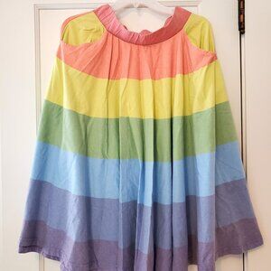 Svaha Rainbow Full Circle Twirl Skirt